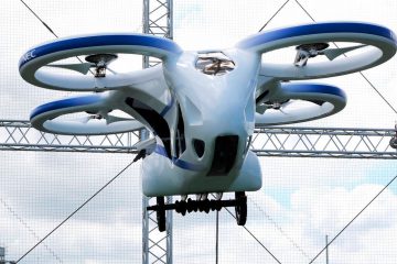 Japoński latający samochód - pasażerski dron - Cartivator NEC