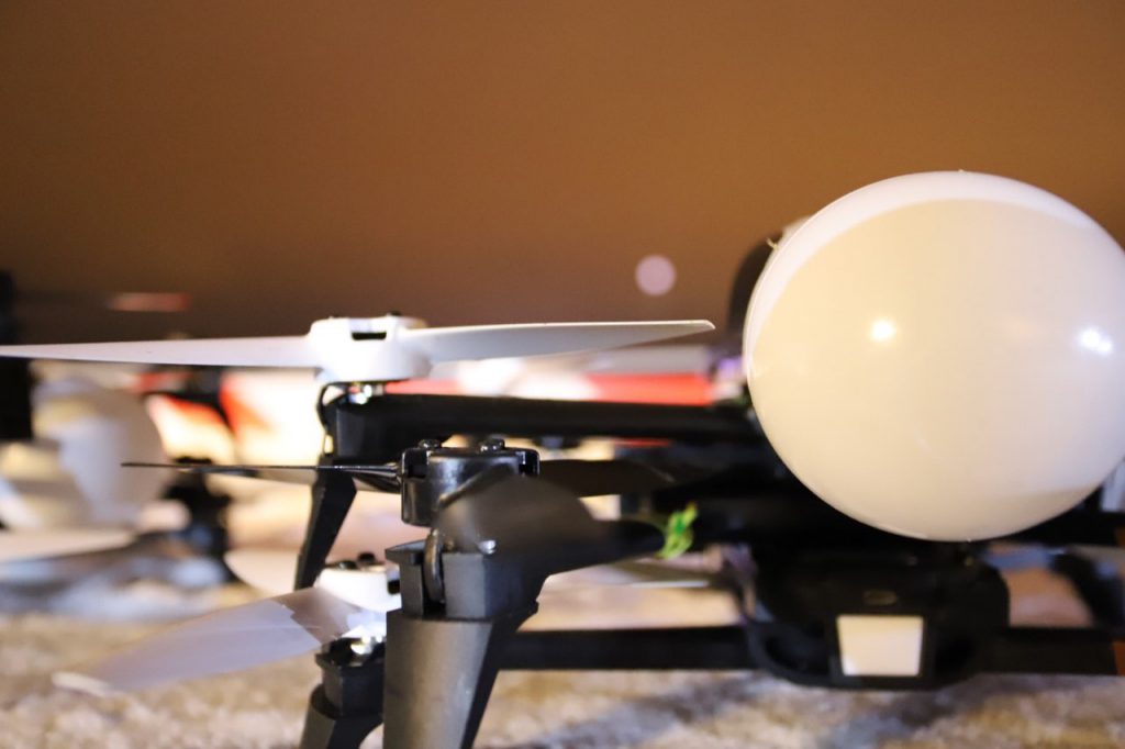 Przygotowania do pokazu dronów - Sylwester Łódź 2019 - Francuska firma Dronisos przy współpracy z Droneland