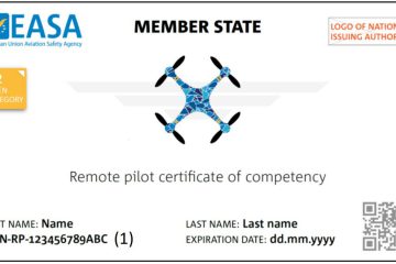 Certyfikat kompetencji pilota BSP - do podkategorii A2 kategorii otwartej