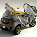 Renault Kwid z dronem