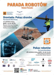 Droniada 2014 - pokaz dronów w Krakowie