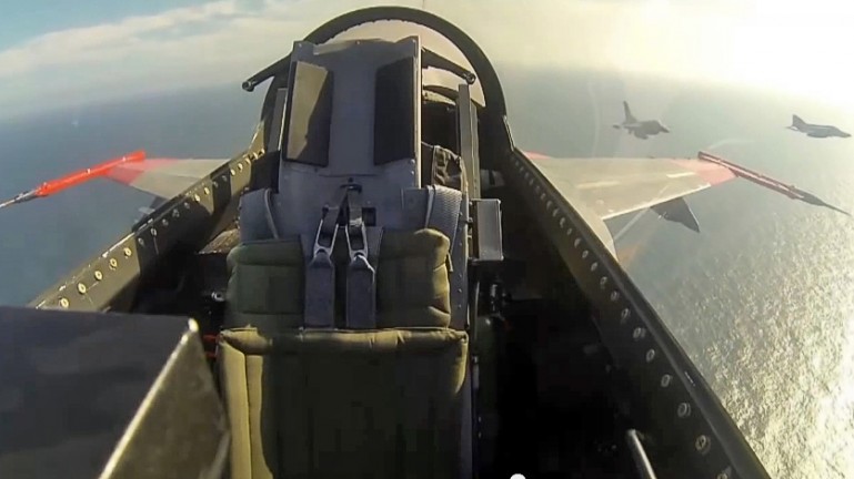 F-16 jako dron bezzałogowy