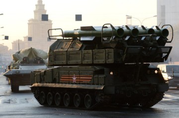 BUK air defence missile system