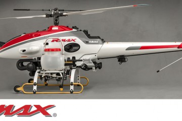 Yamaha RMAX - dron rolniczy