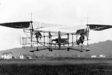 The Oemichen No. 2, 1920r, Étienne Oehmichen