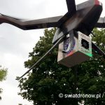 Dron Ogar od NoveltyRPAS z transporem krwi w ramach projektu AirVein