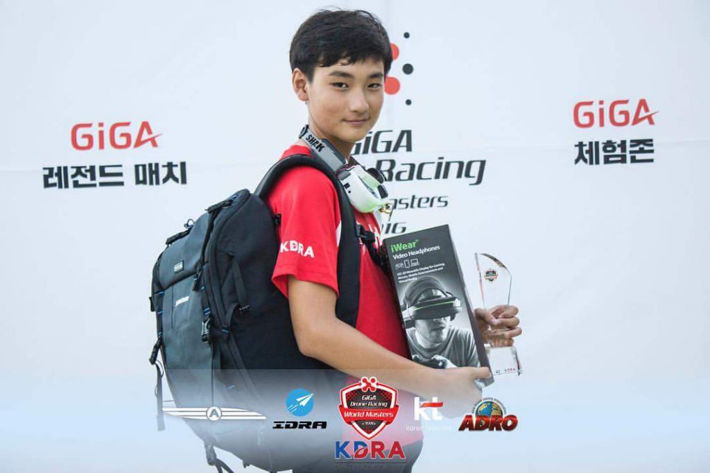 MinChan Kim na GIGA Drone Racing World Masters 2016