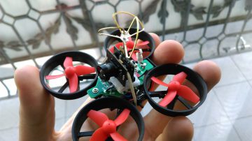 Tiny Whoop na bazie Eachine E010