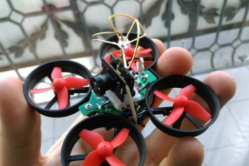 Tiny Whoop na bazie Eachine E010