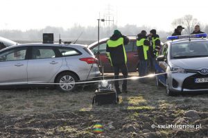 Dron Albatros firmy Novelty RPAS nad Krakowem - 13.12.2016