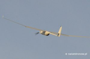 Dron Albatros firmy Novelty RPAS nad Krakowem - 13.12.2016
