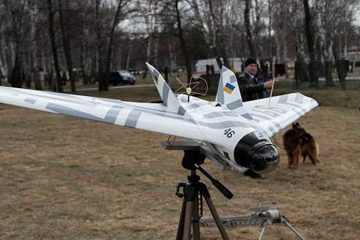 Dron AS-1 Furia kijowskiej firmy NPP „Anton Awia”