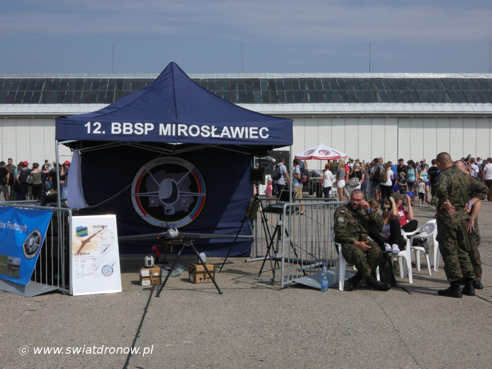 Dron Orbiter z 12. BBSP w Mirosławcu na Air Show Radom 2017