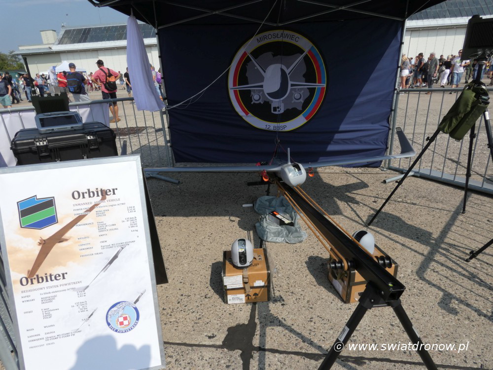 Dron Orbiter z 12. BBSP w Mirosławcu na Air Show Radom 2017