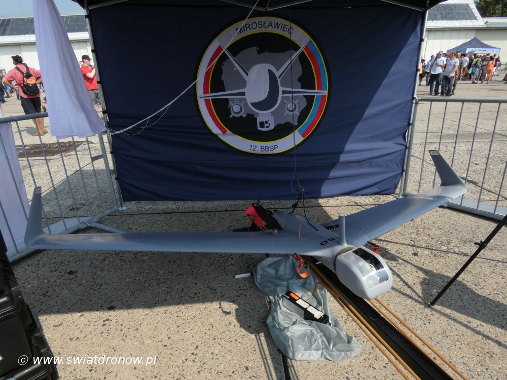 Dron Orbiter z 12. BBSP w Mirosławcu na Air Show Radom 2017