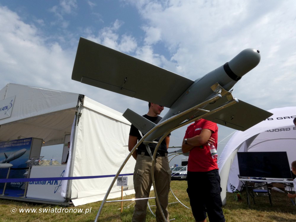 Dron Warmate od WB Group na Air Show Radom 2017