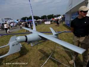 Dron Warmate od WB Group na Air Show Radom 2017