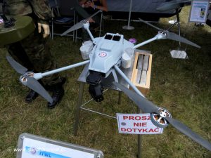 Dron ATRAX M na Air Show Radom 2017 - ITWL