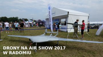 Dron Manta od WB Group na Air Show Radom 2017