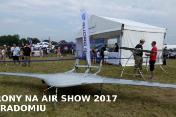 Dron Manta od WB Group na Air Show Radom 2017