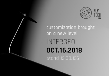 FlyTech UAV na targach InterGeo 2018