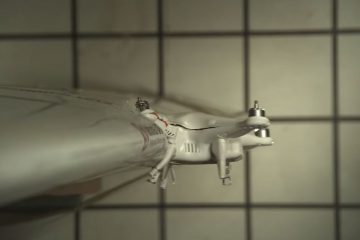 University of Dayton - testy uderzenia drona DJI Phantom 2 w skrzydło samolotu Mooney M20
