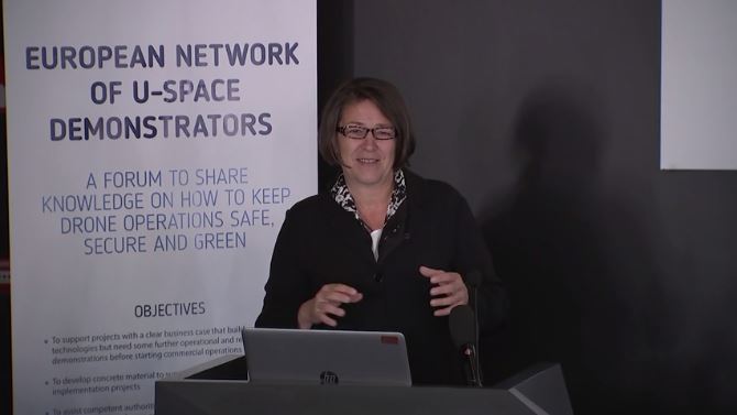 Violeta Bulc - przemówienie podczas inauguracji europejskiej sieci demonstratorów U-Space