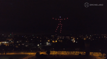 Drone Show - DroneLand.pl - Muzeum Śląskie - pokaz dronów