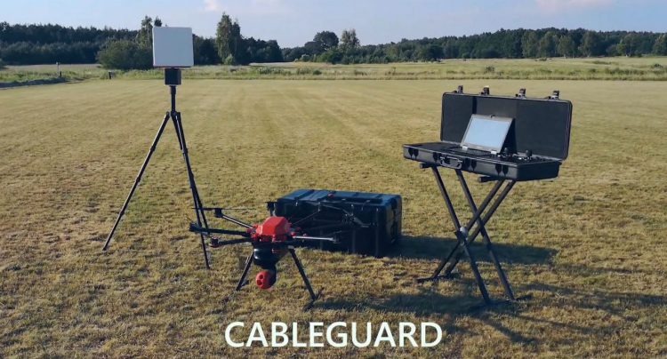 CableGuard - FLYFOCUS - polski dron na uwięzi zasilany z ziemi