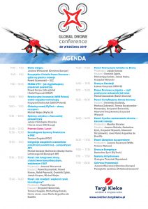 Agenda Global Drone Conference 2019 - Targi Kielce
