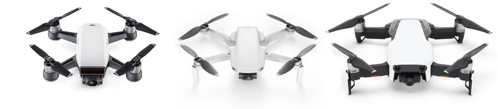 DJI Spark VS DJI Mavic Mini VS DJI Mavic Air