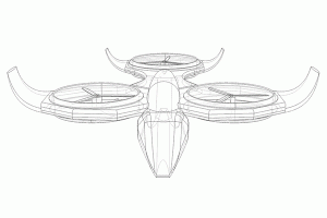 Dron Prometheus - szkic