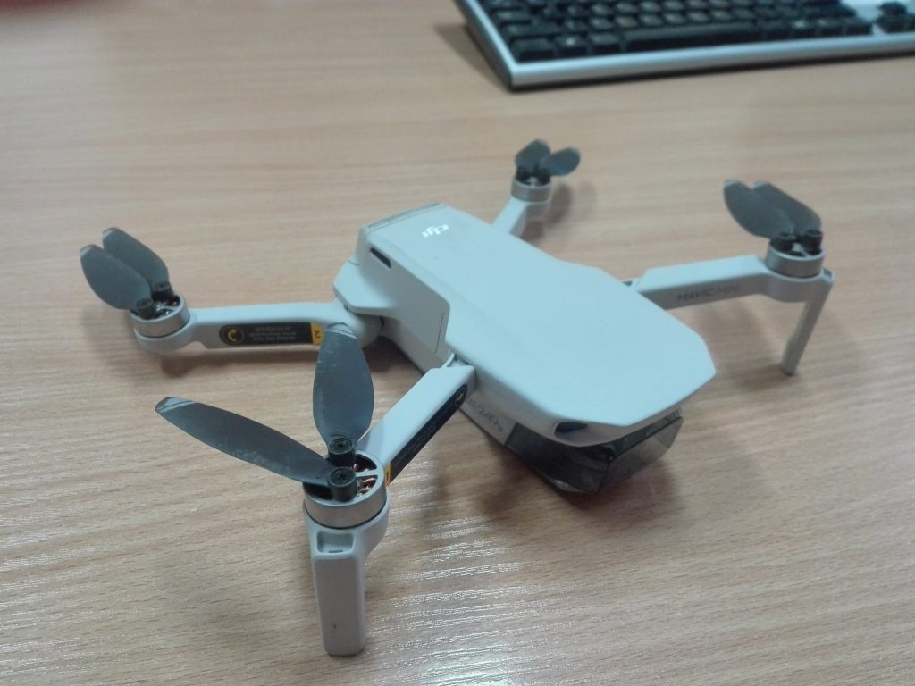 DJI Mavic Mini zdjęty z dachu Kościoła Mariackiego w Krakowie