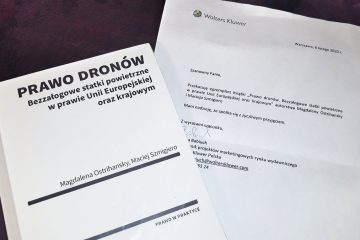 Recenzja książki "Prawo dronów" wydawnictwa Wolters Kluwer