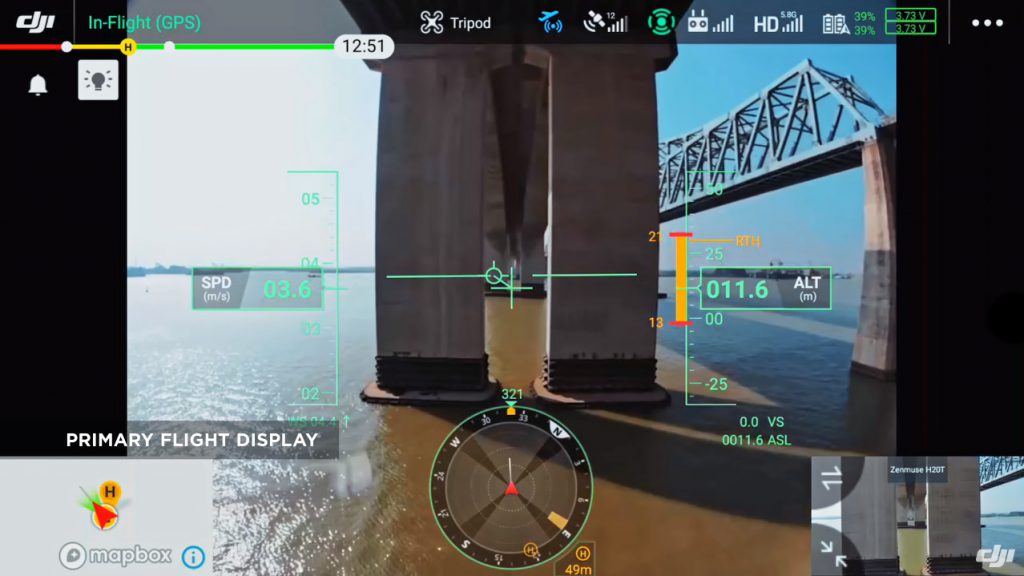 DJI Matrice 300 RTK - Head-Up Display