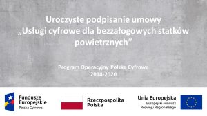 "Usługi cyfrowe dla BSP" - 30.06.2020