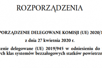 Rozporządzenie delegowane 2020/1058