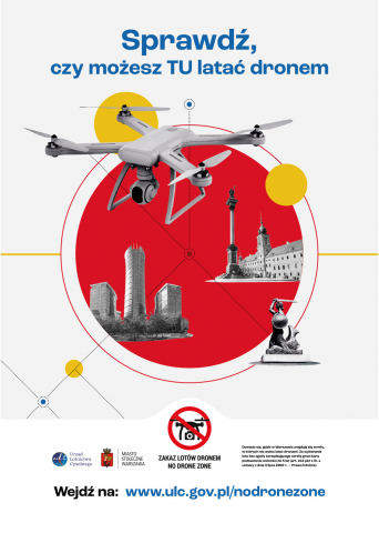 Sprawdź, czy możesz TU latać dronem - kampania społeczna ULC