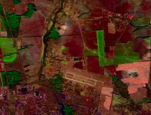 Czernichów lotnisko - zdjęcie satelitarne