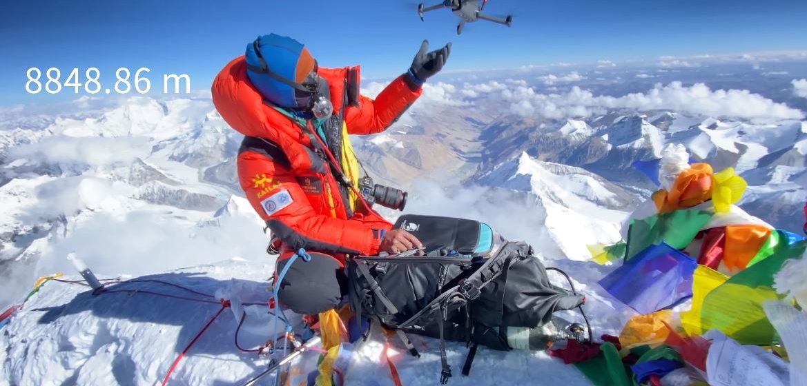 DJI Mavic 3 - Flying Over Mount Everest