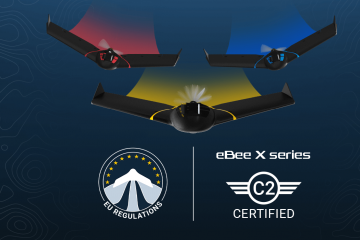 eBee X, Geo, Ag z certyfikatem EASA C2