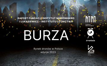 Raport "Burza. Rynek dronów w Polsce - Edycja 2023"