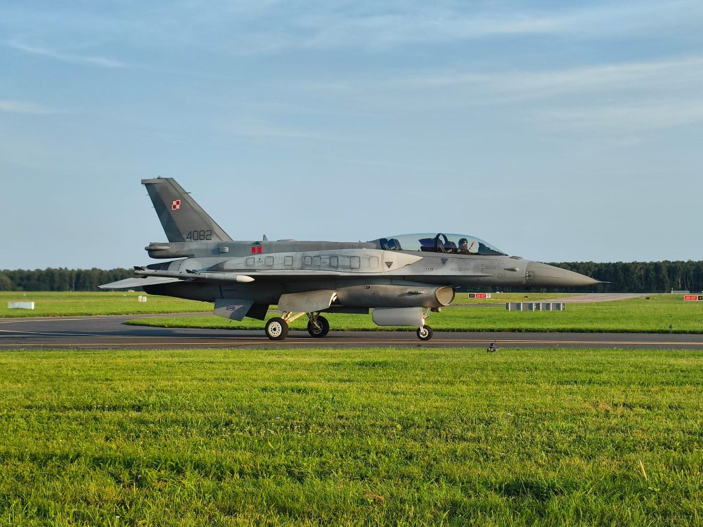 F-16 Tiger Demo Team Poland