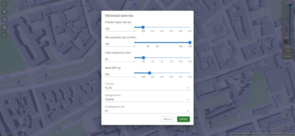 Check-In PANSA - nowe narzędzie do zgłaszania lotów dronów