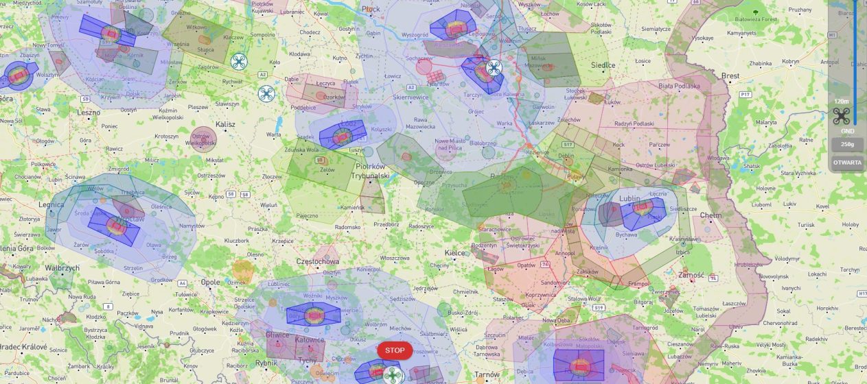 Check-In PANSA - nowe narzędzie do zgłaszania lotów dronów