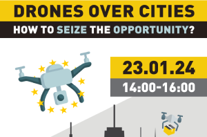 Drones over cities - 23.01.2023 - Debata w Parlamencie Europejskim