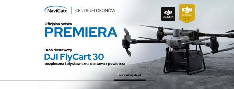 DJI FlyCart 30 - premiera - NaviGate