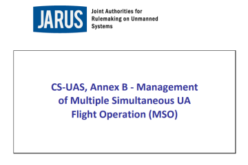 JARUS WG-AW CS-UAS, Annex B for MSO