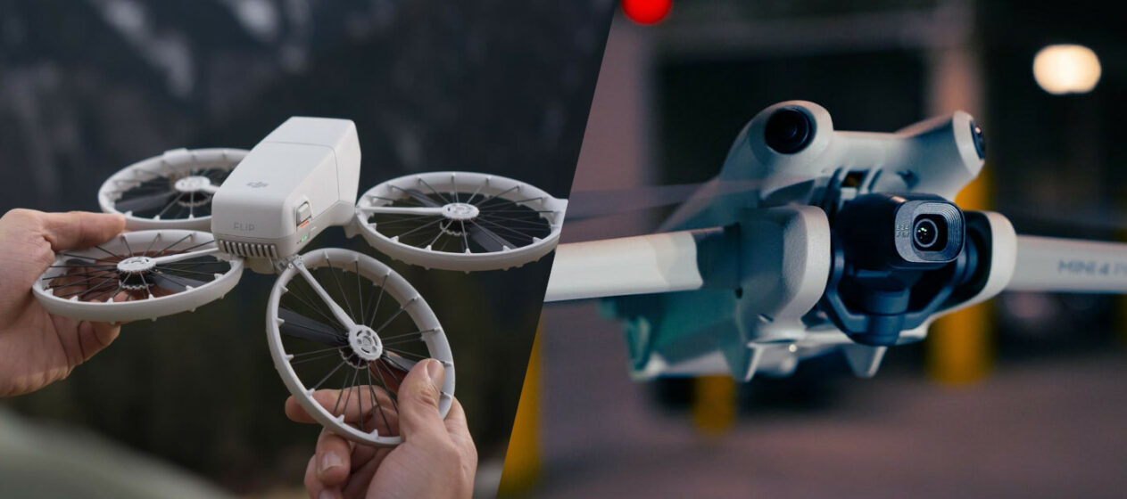 DJI Flip vs DJI Mini 4 Pro