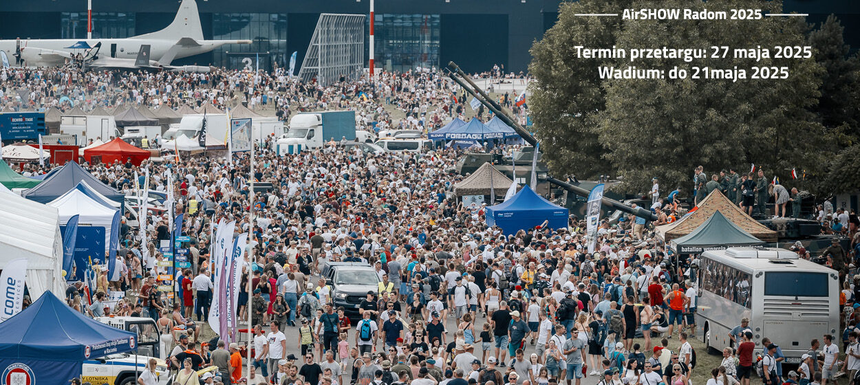 Przetarg AMW - stoiska na AirShow Radom 2025